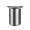 Picture of 1-1/2" x 2-7/8" H Stainless Steel Leg Socket With Flanged Top