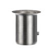 Picture of 1-1/2" x 2-7/8" H Stainless Steel Leg Socket With Flanged Top