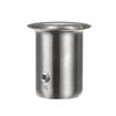 Picture of 1-1/2" x 2-7/8" H Stainless Steel Leg Socket With Flanged Top
