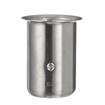 Picture of 1-5/8" x 3-1/4" H Stainless Steel Leg Socket With Flanged Top