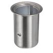 Picture of 1-5/8" x 3-1/4" H Stainless Steel Leg Socket With Flanged Top