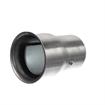 Picture of 1-5/8" x 3-1/2" H Stainless Steel Leg Socket With FlangedTop And Flared Body