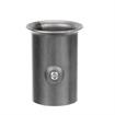 Picture of 1-5/8" x 3"H Mild Steel Leg Socket With Flanged Top