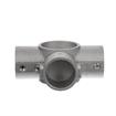 Picture of Brushed Aluminum Center Cross Brace Fitting For 1-5/8" OD Legs