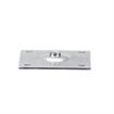 Picture of 3-1/2" x 3-1/2" Zinc Plated Steel Removable Mounting Plate With 1/2-13 Tapped Center Hole