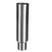 Picture of 1-5/8"OD x 20"H Stainless Steel Equipment Leg With Plain Top And Adjustable Round Toe