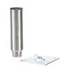 Picture of 1-5/8"OD x 6"H Stainless Steel Equipment Leg With Removable Mounting Plate  And Adjustable Hex Toe