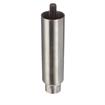 Picture of 1-5/8"OD x 6"H Stainless Steel Equipment Leg With 1/2-13 x 3/4"L Protruding Stud  And Adjustable Hex Toe