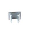 Picture of Zinc Plated Steel Kick Plate Spring Clamp For 1-5/8" OD and 2" OD Tubing