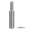 Picture of 5/16" OD x 1-1/2" L Chrome Plated Brass Spring Loaded Guide Pin with Speed Nut