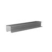 Picture of 144" L Extruded Aluminum Sliding Door Track