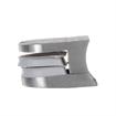 Picture of Stainless Steel Top Glass Clamp with Gaskets for 3/8" Glass