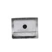 Picture of Stainless Steel Top Glass Clamp with Gaskets for 3/8" Glass