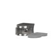 Picture of Stainless Steel Left-Hand Bottom Glass Clamp with Gaskets for 3/8" Glass