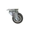 Picture of Standard Duty 1-3/16" x 2" Plate Caster With 2" Gray Rubber Wheel