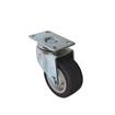Picture of Standard Duty 1-3/16" x 2" Plate Caster With 2" Gray Rubber Wheel