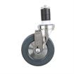 Picture of Medium Duty 1-1/2" Expanding Stem Caster With 5" Gray Rubber Wheel