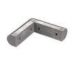 Picture of 3-1/2" L x 1" W x 7/8" H Gray Rubber Corner Bumper With Square Ends