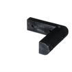 Picture of 3-1/2" L x 1" W x 7/8" H Black Rubber Corner Bumper With Square Ends