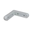Picture of 4-1/16" L x 1" W x 7/8" H Gray PVC Corner Bumper With Rounded Ends