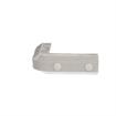 Picture of 3-3/8" L x 1" W x 7/8" H Gray PVC Contempo Corner Bumper Interface With Hole Plugs