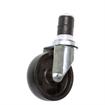 Picture of Medium Duty 1-1/4" Expanding Stem Caster With 3" Black Polyolefin Wheel