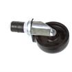 Picture of Medium Duty 1-1/4" Expanding Stem Caster With 3" Black Polyolefin Wheel