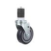 Picture of Medium Duty 1-1/2" Expanding Stem Caster With 4" Blue Polyurethane Wheel