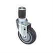 Picture of Medium Duty 1-5/8" Expanding Stem Caster With 5" Blue Polyurethane Wheel