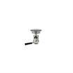 Picture of TOP-LINE® Twist Handle Drain, 3-1/2" Sink Opening, 2" Outlet with 1-1/2" Brass Male Reducer