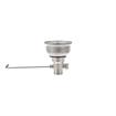 Picture of Encore® Twist Handle Box Pattern Drain, 6-1/2" Sink Opening, 2" Outlet with Overflow Assembly