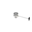 Picture of Encore® Quik-Flo Rotary Drain with Flat Strainer, 3-1/2" Sink Opening, 2" Male or 1-1/2" Female Outlet