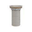 Picture of Encore® Gray ABS Sink Drain 2-7/8" L, 1-3/8" Dia. Sink Opening, 2" Face Flange, 1" NPS