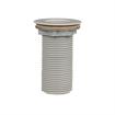 Picture of Encore® Gray ABS Sink Drain 2-7/8" L, 1-3/8" Dia. Sink Opening, 2" Face Flange, 1" NPS