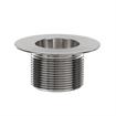 Picture of Encore® Nickel Plated Brass Sink Drain 1-1/2" L, 2" Dia Sink Opening, 3" Face Flange, 1-1/2" NPS