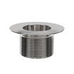 Picture of Encore® Nickel Plated Brass Sink Drain 1-1/2" L, 2" Dia Sink Opening, 3" Face Flange, 1-1/2" NPS