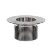 Picture of Encore® Nickel Plated Brass Sink Drain 1-1/2" L, 2" Dia Sink Opening, 3" Face Flange, 1-1/2" NPS