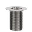 Picture of Encore® Nickel Plated Brass Sink Drain 3" L, 2" Dia Sink Opening, 3" Face Flange, 1-1/2" NPS
