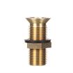 Picture of Encore® Brass Sink Drain 2" L, 15/16" Dia. Sink Opening, 1-1/4" Face Flange, Includes: Locknut & Washer, 1/2" NPS