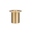 Picture of Encore® Brass Sink Drain 1-1/4" L, 1-1/8" Dia. Sink Opening, 1-1/2" Face Flange, 3/4" NPS