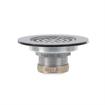 Picture of Encore® Drain Strainer, Flat, 3-1/2 to 4" Sink Opening, Stainless Steel, Includes: Locknut, Washer & Coupling Nut, 1-1/2" NPT