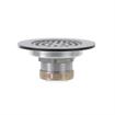 Picture of Encore® Drain Strainer, Flat, 3-1/2 to 4" Sink Opening, Stainless Steel, Includes: Locknut, Washer & Coupling Nut, 1-1/2" NPT