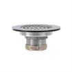 Picture of Encore® Drain Strainer, Flat, 3-1/2 to 4" Sink Opening, Stainless Steel, Includes: Locknut, Washer & Coupling Nut, 1-1/2" NPT