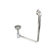 Picture of Encore® Duo Basket Drain, with Overflow Assembly, 3-1/2" Sink Opening, 4-1/2" Face Flange, Stainless Steel, 1-1/2"