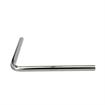 Picture of Encore® Overflow Elbow, 14" x 18", 1-1/4" OD Tubing, Formed One Piece, Chrome Plated Brass
