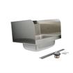 Picture of Encore® Wall Mount Type 304 Series Stainless Steel Hand Sink 14" x 10" x 5" Deep with Double Side Splash