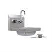 Picture of Encore Wall Mount Type 304 Series Stainless Steel Space Saver Hand Sink 9" x 9" x 5" Deep with Faucet