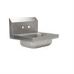 Picture of Encore® Wall Mount Type 304 Series Stainless Steel Hand Sink 4" OC  Mounting Holes 14" x 10" x 5" Deep Less Side Splash
