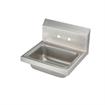 Picture of Encore® Wall Mount Type 304 Series Stainless Steel Hand Sink 4" OC  Mounting Holes 14" x 10" x 5" Deep Less Side Splash