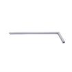 Picture of 12" x 18" Gray PVC Screw On Magnetic Gasket Corner Kit